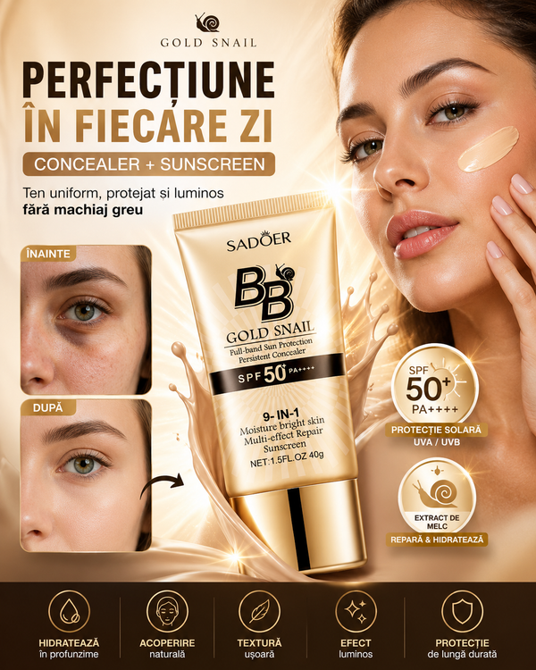 Crema BB Aurie Protecție Solară
